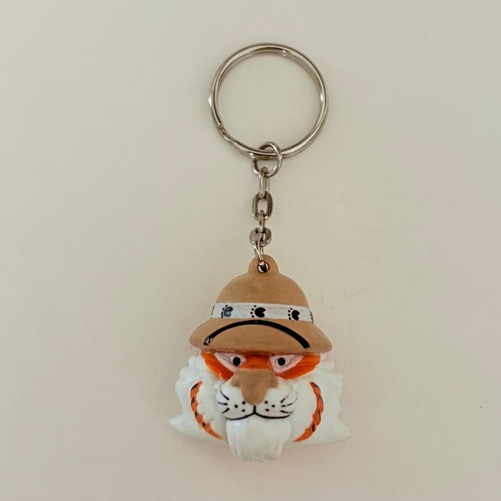 Vintage EXXON Tony The Tiger Gas Promotional Key‎ Chain Car Keys Collectible